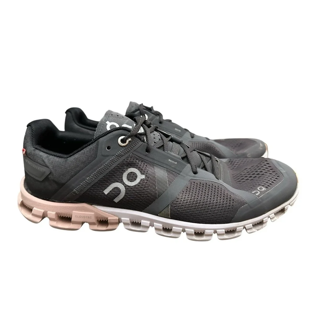 ON CLOUD CLOUDFLOW Running Shoes Women's Size‎ 10 Black Rose Sneakers #S102-1